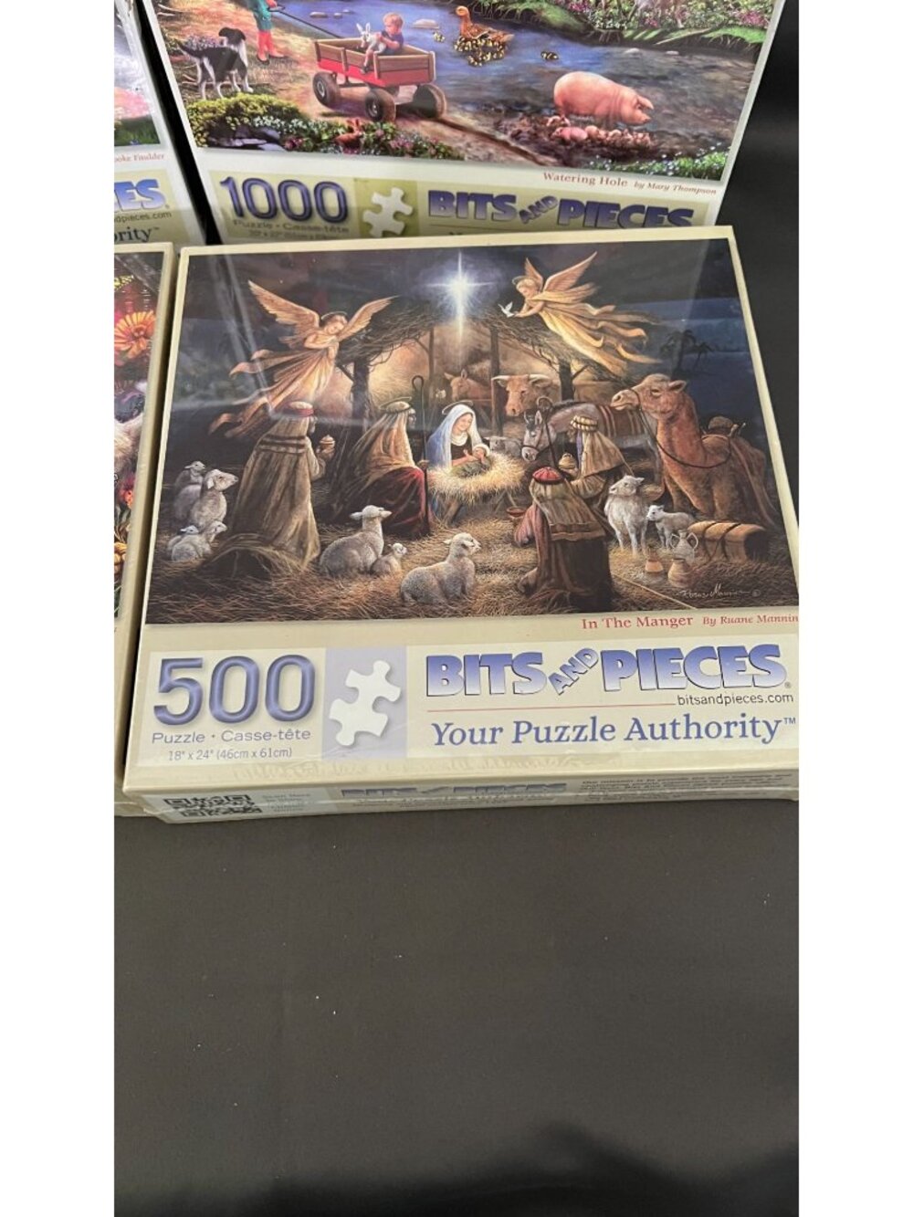 Bits And Pieces Assorted Jigsaw Puzzle Lot 4 Designs 500/1000 Pieces New - Picture 3 of 5